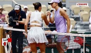 Iga Swiatek éliminée dès les 8es de finale par Marta Kostyuk - Tennis - Roland-Garros (F)