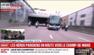 Emmanuel Grégoire, maire de Paris: "il faut que le PSG reste au Parc des Princes"