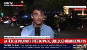 Victoire du PSG: quelques débordements à la sortie du Parc des Princes