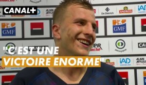 Les mots de Maxime Baudonne après la belle victoire du Racing face à Clermont qui les propulse dans le TOP 6