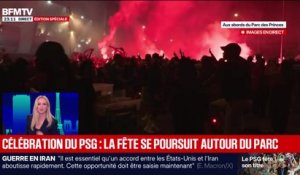 Célébration du PSG : la fête se poursuit autour du Parc - 31/05