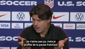États-Unis - Comme Deschamps, Pochettino n’aime pas les pauses fraîcheurs dans un match