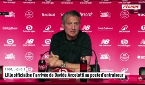 Lille officialise l'arrivée de Davide Ancelotti au poste d'entraîneur - Foot - Ligue 1 - Lille