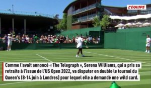 Quatre ans après son dernier match, Serena Williams fait son retour sur le circuit - Tennis - WTA - Queen's
