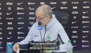Uruguay - Bielsa : "Suárez ne me doit aucune excuse"