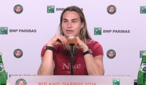 Roland-Garros 2026 - Aryna Sabalenka : “Nous avons ouvert la porte aux night sessions féminines”