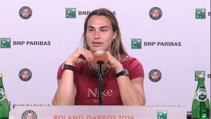 Roland-Garros 2026 - Aryna Sabalenka : “Nous avons ouvert la porte aux  night sessions féminines”