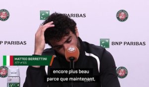 Matteo Berrettini : « Je me souviens maintenant à quel point j'étais triste » - Roland-Garros (H)