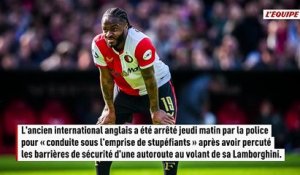Une vidéo montrant la conduite dangereuse de Raheem Sterling, arrêté après un accident de la route, diffusée dans la pre - Foot - Fait divers