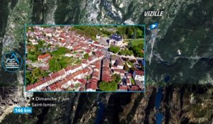 Le profil de la première étape - Cyclisme - Tour Auvergne - Rhône-Alpes