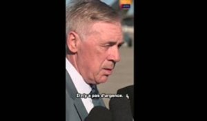 Brésil - Ancelotti : "Neymar ? Il n'y a pas d'urgence"