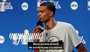 Wembanyama : « Je vais être bien meilleur » - Basket - NBA