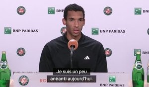 Roland-Garros - Auger-Aliassime "un peu anéanti" après son élimination face à Cobolli