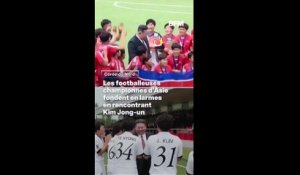 Des footballeuses nord-coréennes, vainqueures de la Ligue des champions féminine asiatique, fondent en larmes devant Kim Jong-un
