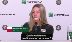 Roland-Garros - Chwalinska, une finale, mais pas de sponsor pour ses tenues !