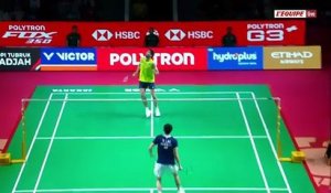 Toma Junior Popov s'incline lourdement face à Victor Lai en quarts de finale - Badminton - Open d'Indonésie