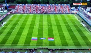 Le replay de Croatie - Slovénie - Foot - Amical