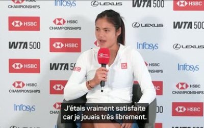 Queen's - Raducanu : "Génial de voir Serena de retour sur un court"
