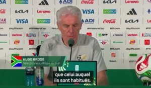 Afrique du Sud - Broos lucide après la défaite