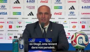 Portugal - Martinez : "Nous voulons remporter la Coupe du monde pour Diogo Jota"