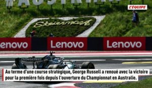 George Russell s'impose au Grand Prix d'Autriche devant Verstappen et Antonelli, les Ferrari déçoivent, Hadjar 6e - F1
