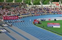 Trayvon Bromell s'impose en 9"91 devant Noah Lyles - Athlé - Ligue de diamant - Meeting de Paris