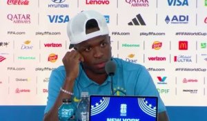 Brésil - Vinícius, interrogé sur son avenir au Real Madrid