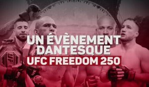 UFC Freedom 250 - Un évènement dantesque à la Maison-Blanche