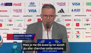 Maroc - Ouahbi frustré après le nul : “On doit vouloir gagner contre tout le monde”