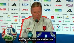 Koeman assume la pression pour les Pays-Bas - Foot - Coupe du monde 2026