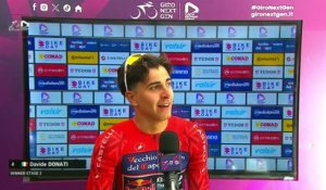 Giro Next Gen 2026 - La réaction de Davide Donati après la 2e étape
