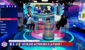 Le debrief de la mi-temps de France -Sénégal - Foot - Coupe du monde