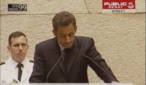 Nicolas Sarkozy à la KNESSET