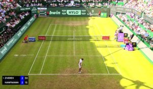 Zverev passe en quarts - Tennis - ATP - Halle