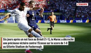 Le Maroc fait un grand pas vers les 16es de finale après sa victoire contre l'Écosse - Foot - Coupe du monde 2026