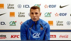 Lucas Digne fait briller les attaquants des Bleus et défend Ousmane Dembélé - Foot - Coupe du monde