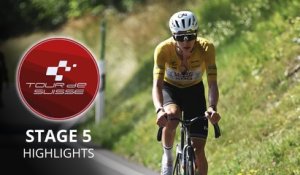 Tour de Suisse 2026 - Étape 5 Résumé - Tadej Pogacar impérial sur la 5e étape… et remporte le général !