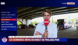 L'équipe de France avec Manu Koné, Bradley Barcola et Lucas Digne face à l'Irak - Foot - Coupe du monde 2026 - Bleus
