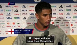 Bellingham : « Ce n'est pas la fin du monde » - Foot - Coupe du monde 2026