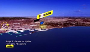 Le profil vidéo de la deuxième étape du Tour de France 2026 - Cyclisme - Tour de France