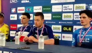 Championnats de France 2026 - Rémi Cavagna en interview après son sacre sur le contre-la-montre