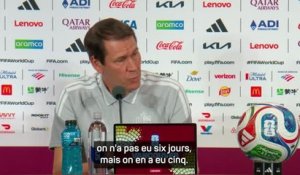Belgique - Garcia : "Lukaku n’a pas 90 minutes dans les jambes"