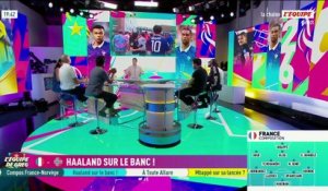 Les compositions de Norvège-France à la Coupe du monde : Désiré Doué et Maxence Lacroix titulaires, Erling Haaland sur le banc - Foot - Coupe du monde 2026