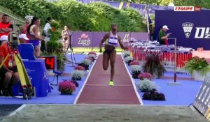 La championne olympique Thea LaFond s'offre la meilleure performance mondiale de l'année au triple saut lors du meeting de Zagreb - Athlé - Meeting de Zagreb
