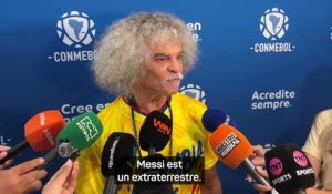 Argentine - Pour Valderrama, Messi est un extraterrestre !