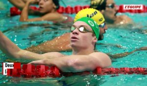 Souffrant d'une cuisse, Léon Marchand déclare forfait pour la finale du 200 m brasse des Championnats de France - Natation - Championnats de France