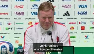 Pays-Bas - Koeman regrette de voir le choc contre le Maroc aussi tôt dans le tournoi