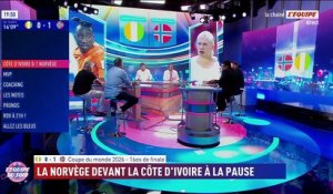 La Norvège devant la Côte d'Ivoire à la pause - Coupe du monde 2026
