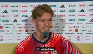 Norvège - Odegaard : "C'est un exploit incroyable"