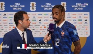 Coupe du monde 2026 : Bradley Barcola : "C'est un réel plaisir de jouer avec Désiré (Doué), on s'entedn super bien"
